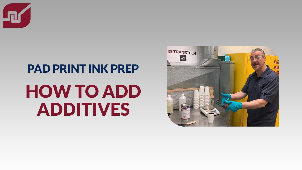 Best Practices for Pad Print Ink Mixing ITW Trans Tech